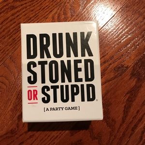 Party game drunk stoned or stupid new
